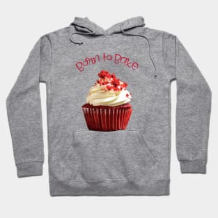 Born to Bake Red Velvet Cupcake Hoodie